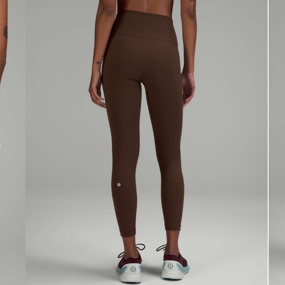 Lululemon Wunder Train High-Rise Tight 25" Java Sz 8